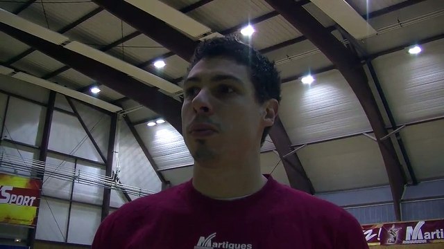 Fabien Vergoz le Martégal avant la réception du Plessis Robinson