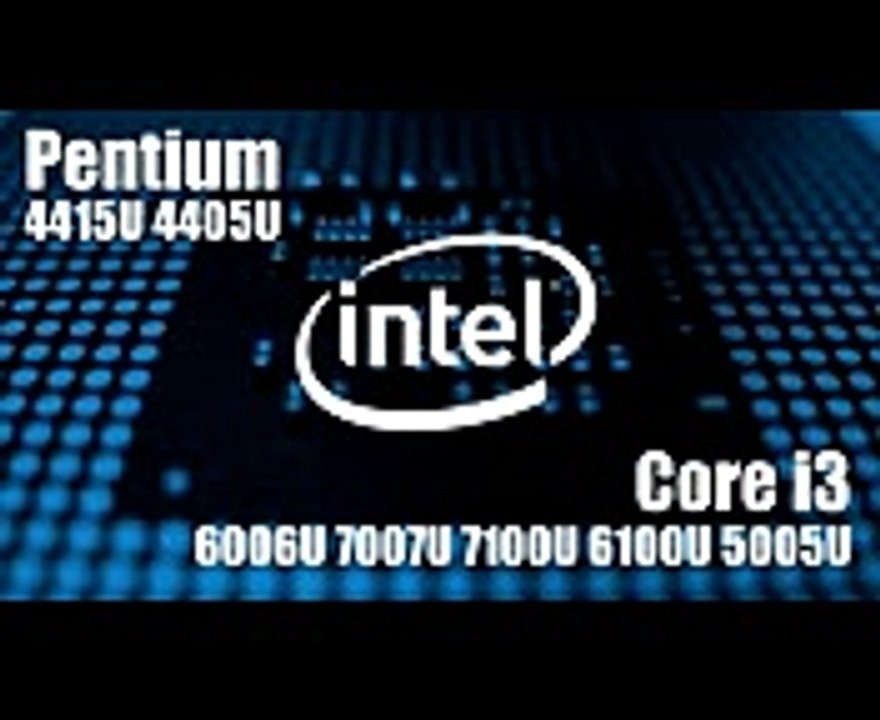 Pentium 4405U 4415U vs Core i3 6006U 5005U 7100U 6100U 7007U — тесты в ...