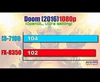 Intel Core i3-7100 vs AMD FX-8350