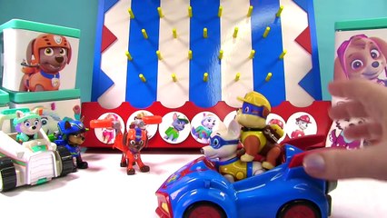 Paw Patrol Disk Drop Game for Toys and Surprises Learn Colors Children Slime