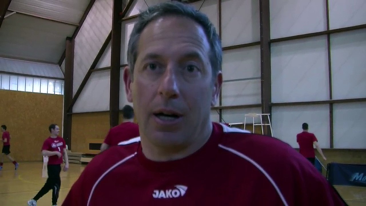 L'entraîneur du Martigues Volley Ball Christophe Charroux