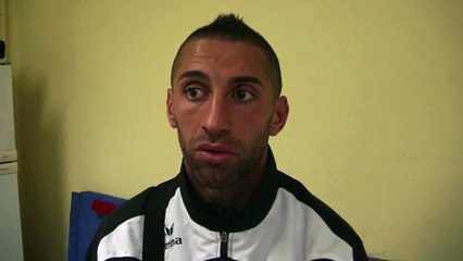 Le défenseur du FC Martigues Nasser Dainèche