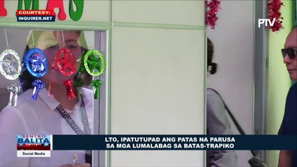 LTO, ipatutupad ang patas na parusa sa mga lumalabag sa batas-trapiko