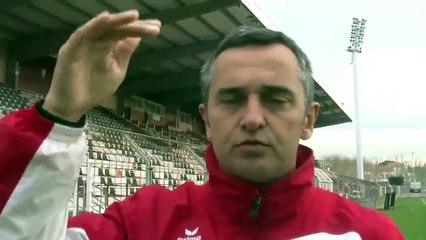 Jean-Luc Vannuchi avant le derby face à Marignane