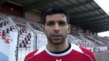 Tony Do Pilar Patrao l'attaquant du FC Martigues avant le derby