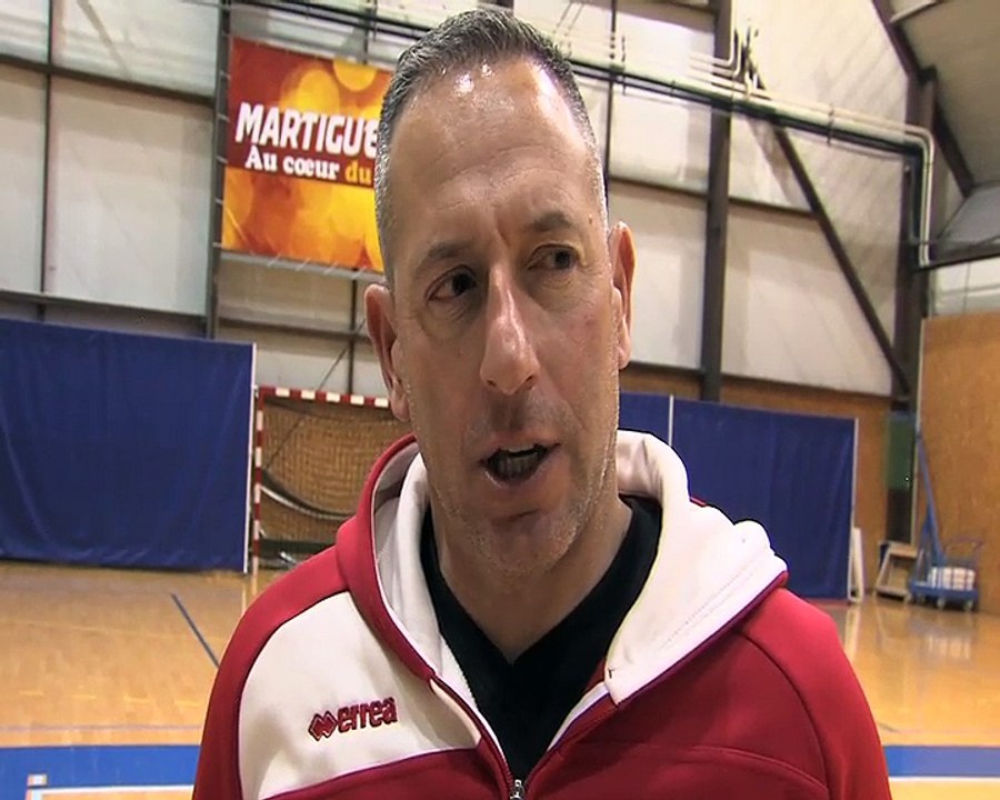 L'analyse du coach martégale Christophe Charroux à l'issue de la rencontre