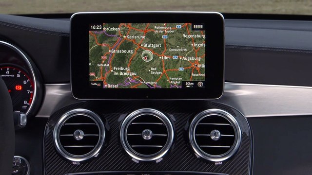 Le Mercedes-AMG GLC Coupé 63 4MATIC Plus embarque un moteur V8 AMG 4.0 litres