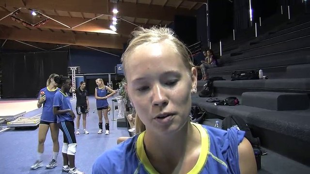 L'une des recrues d'Iopv, la libéro belge Cecile De Wilde