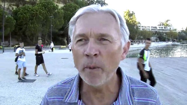 Loïc Geffrault, co-organisateur de la course, président de la MPT d'Istres.