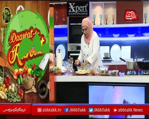 Abbtakk - Daawat-e-Rahat - Episode 163 (Qeema aur Sabziyon ke Cutlets, Vegetable Meet Tumbling Soup) - 16 November 2017