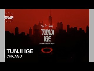 Tunji Ige live at Ray-Ban x Boiler Room 008 in Chicago