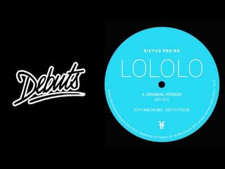 Sixtus Preiss "Lololo (Band Version)" - Boiler Room Debuts