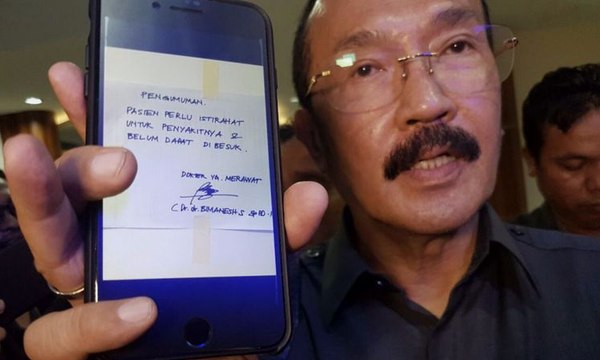 Ternyata Ini Alasan Setnov Dipindahkan ke RSCM