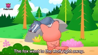 The Donkey Fox and the Wolf _ Aesop's Fables _ Pinkfong Story Time for Children-MyIHhxE_uy0