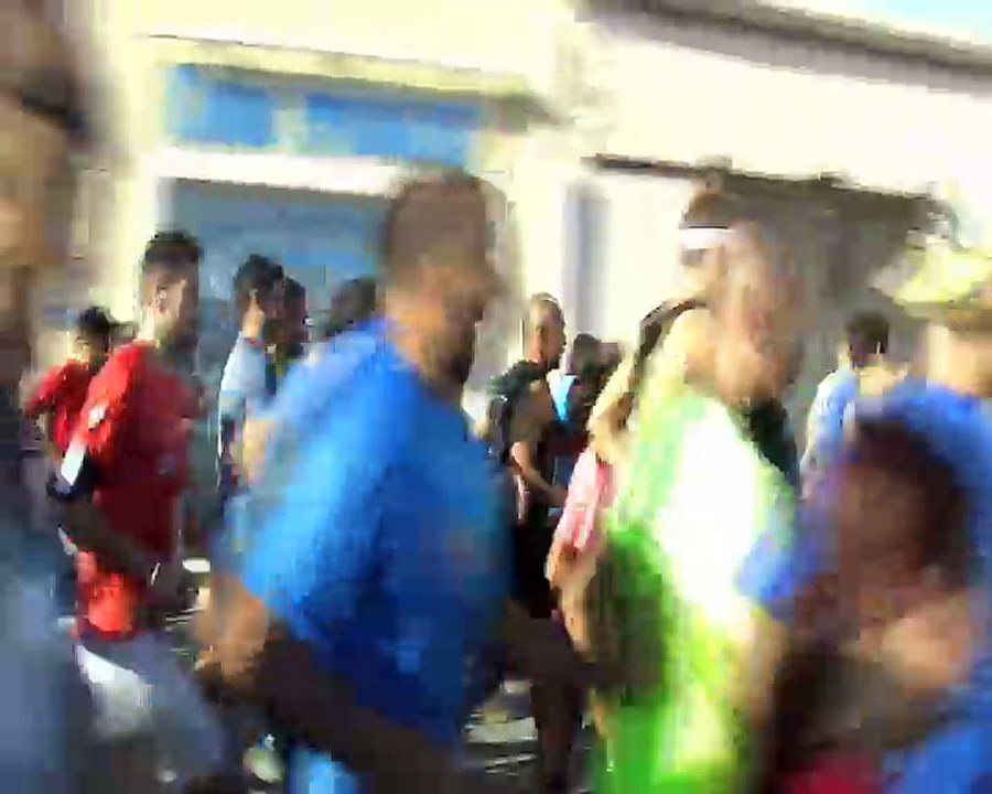 La réaction des vainqueurs et participants sur la ligne d'arrivée !