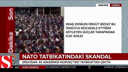 Cumhurbaşkanı Erdoğan: deaş'ı kuran kimse PYD'yi kuran da odur