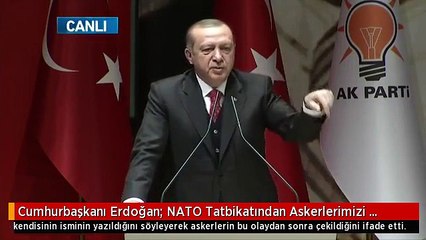 Cumhurbaşkanı Erdoğan: NATO Tatbikatından Askerlerimizi Çektik