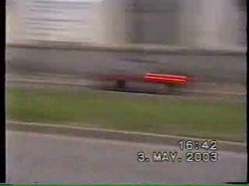 Honda CBR 929 vs police auto crash
