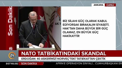 Cumhurbaşkanı Erdoğan: deaş'ı kuran kimse PYD'yi kuran da odur