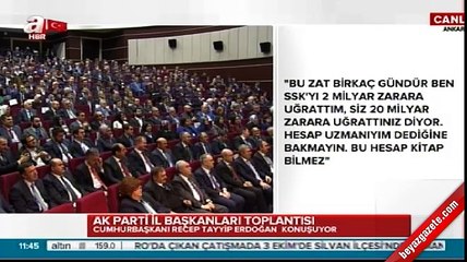 Cumhurbaşkanı Erdoğan'dan Kılıçdaroğlu'na SSK yanıtı