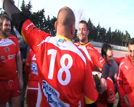La joie des Diables Rouges et la satisfaction du co-entraîneur Fabrice Sergeant