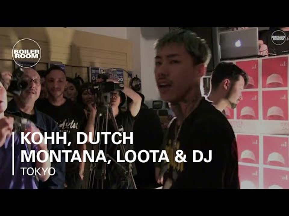 Kohh, Dutch Montana, Loota & DJ Riki Boiler Room Tokyo Live Set