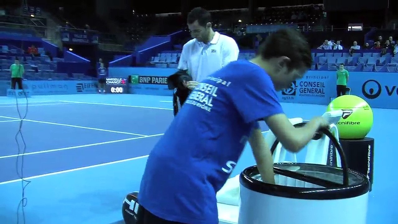 En dix participations à l'Open 13, David Guez a intégré à cinq reprises le tableau final du tournoi.
