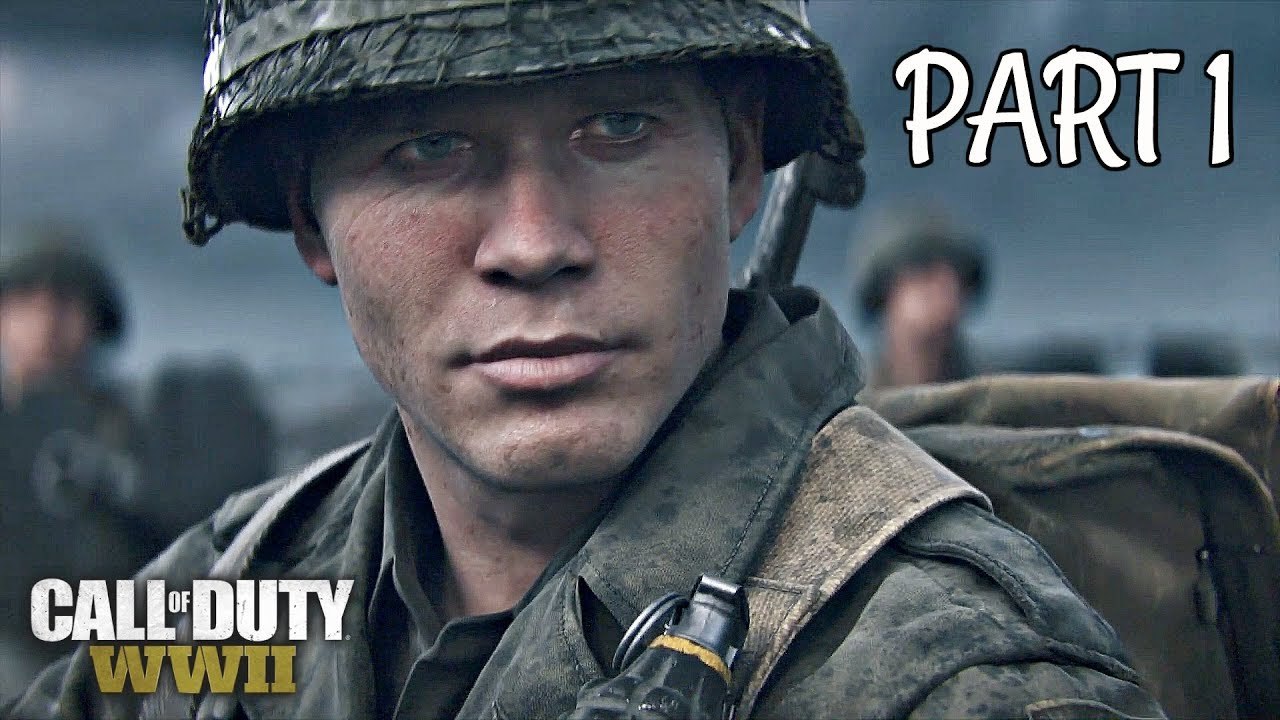 Call of Duty WW2 Campaign Gameplay Walkthrough, Part 1! (COD WW2 PS4 Pro  Gameplay) 