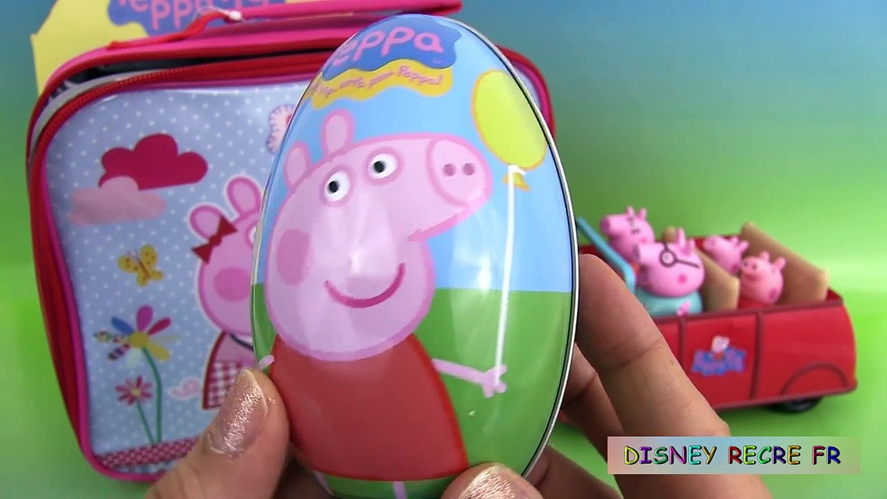 41.Peppa Pig Oeufs Surprise Clay Buddies Sac Repas Pâte à modeler