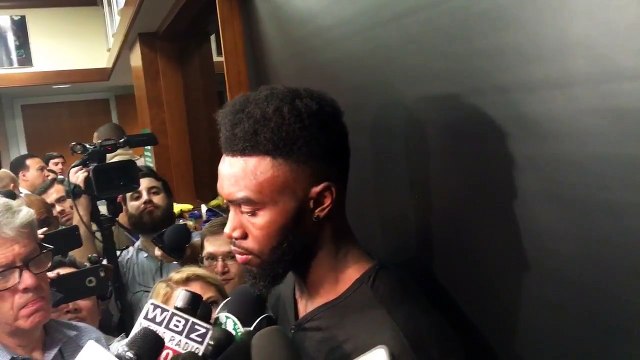 Jaylen Brown delivers emotional press conference after losing his best friend | Boston Celtics