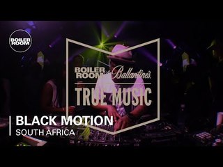 Black Motion Boiler Room and Ballantine's True Music South Africa