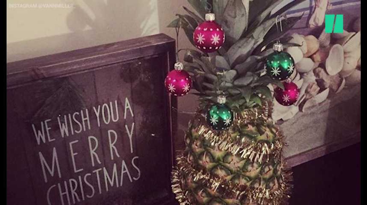 Oubliez le sapin de Noël, achetez un ananas