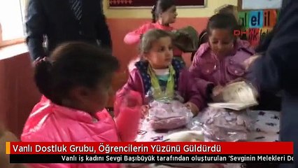 Vanlı Dostluk Grubu, Öğrencilerin Yüzünü Güldürdü
