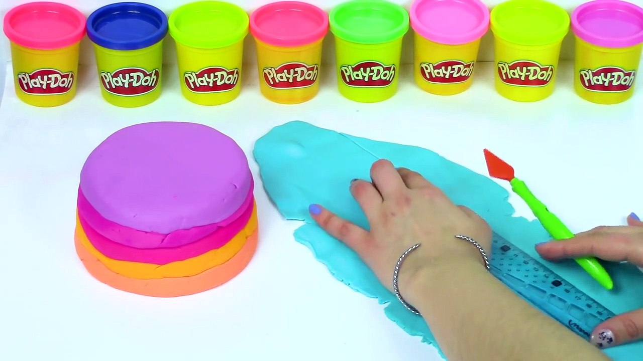 Paw patrol Play Doh Rainbow Cake Toys m&m La Patrulla Canina Plastilina y Juguetes Castle Toys