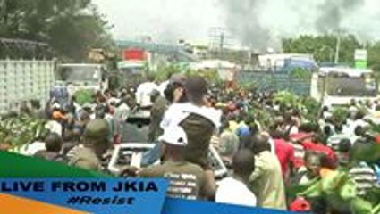 Thousands of Supporters Line Nairobi Streets to Welcome Odinga on Return From US Trip