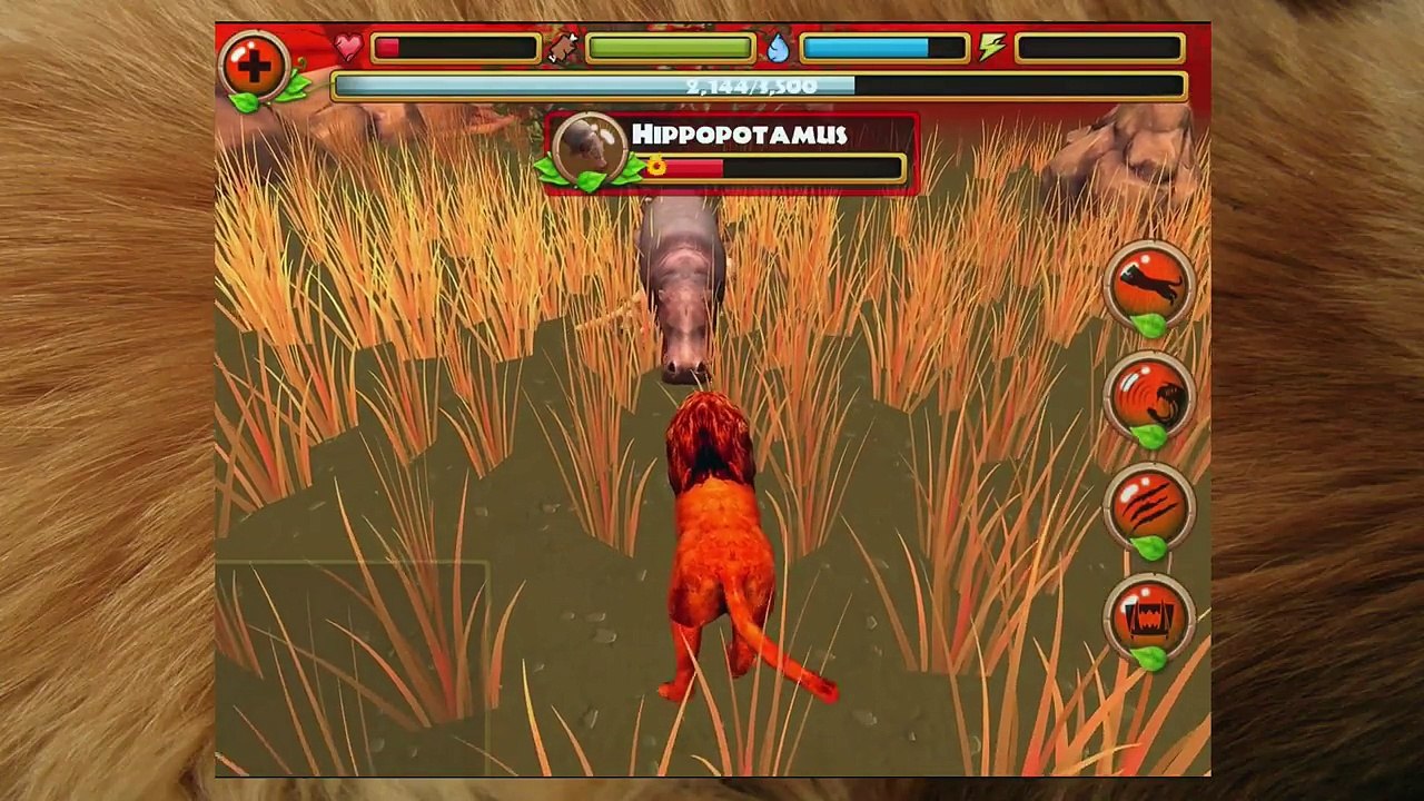 Lion Simulator -By Gluten Free Games -Compatible with iPad,iPhone,Android,Google Play