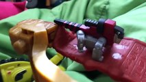 DinoTrux Toys Playtime Episode Mix - 30 Minute DinoTrux Movie - 다이노트럭 Garby Poops - Dinosaur Toys