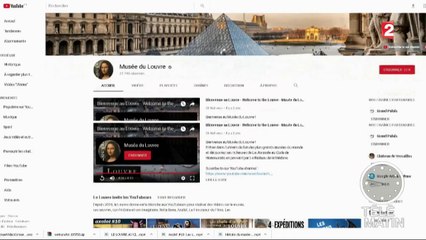 Louvre et internet - Le Louvre 2.0