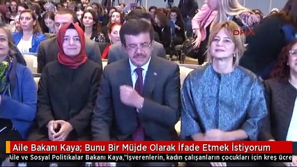 Aile Bakanı Kaya: Bunu Bir Müjde Olarak İfade Etmek İstiyorum