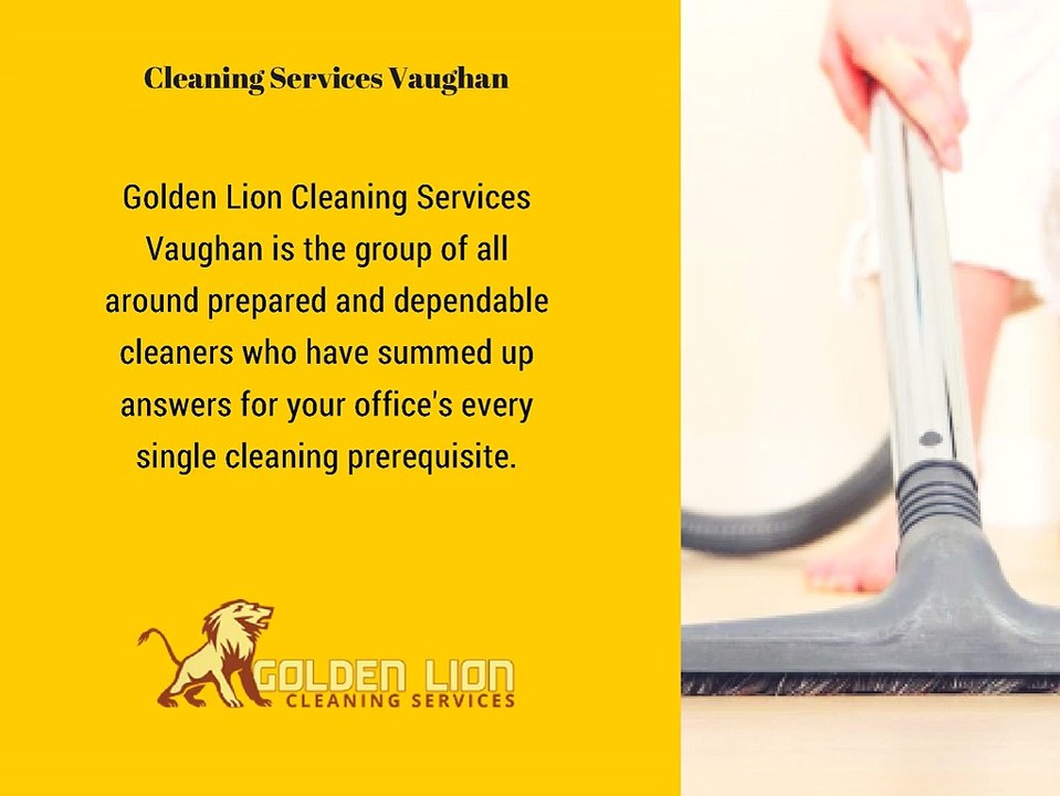 Office Cleaning Services in Vaughan - Golden Lion Cleaning Services