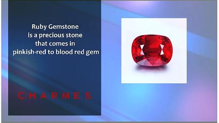 Ruby Gemstone Prices Online - Charmes.in