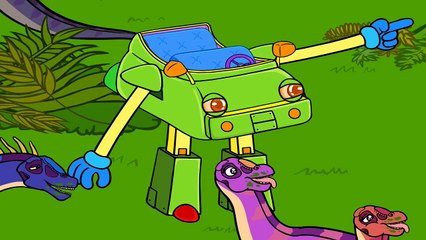 기이한 공룡탐험 #09~12 연속보기 | 스테고케라스, 친타오사우루스, 닉토사우루스, 아르켈론 | ★지니키즈 공룡대탐험