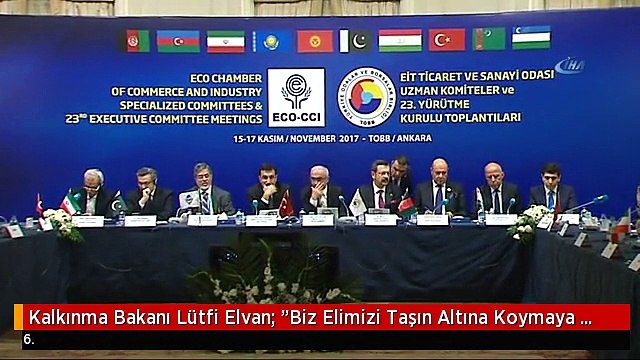 Kalkınma Bakanı Lütfi Elvan: Biz Elimizi Taşın Altına Koymaya Hazırız