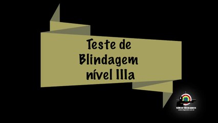 Teste balístico em vidro blindado com diversos calibres
