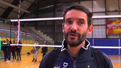 Dorian Rougeyron, entraîneur de Paris Volley.