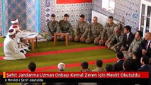 Şehit Jandarma Uzman Onbaşı Kemal Zeren İçin Mevlit Okutuldu