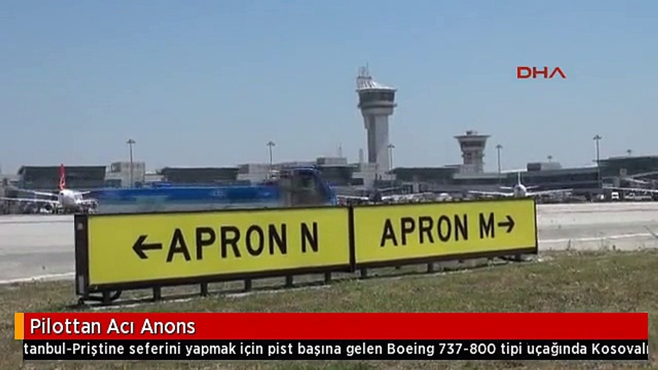 Pilottan Acı Anons