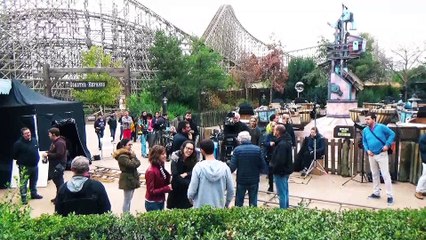 El actor Dani Rovira y Michelle Jener, con 'Miamor'.