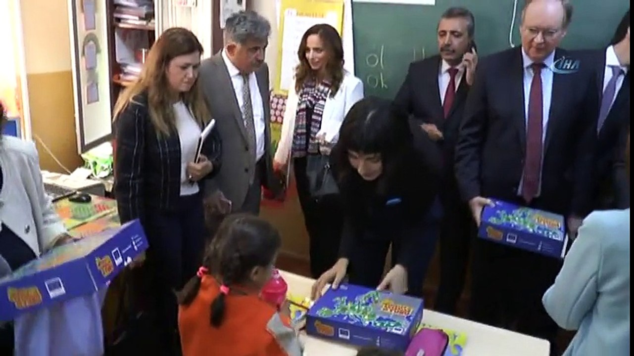 Büyükelçi Berger ve Tuğba Büyüküstün Kilis'te