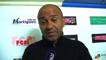 Franck N'Dioro, entraîneur du FCM.